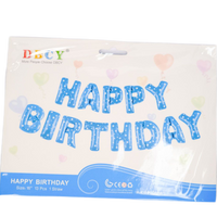 Happy Birthday - Blue