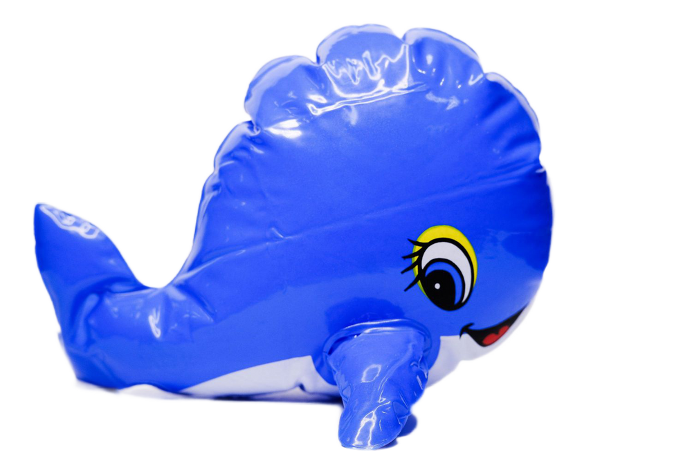 Inflatable Whale Blue