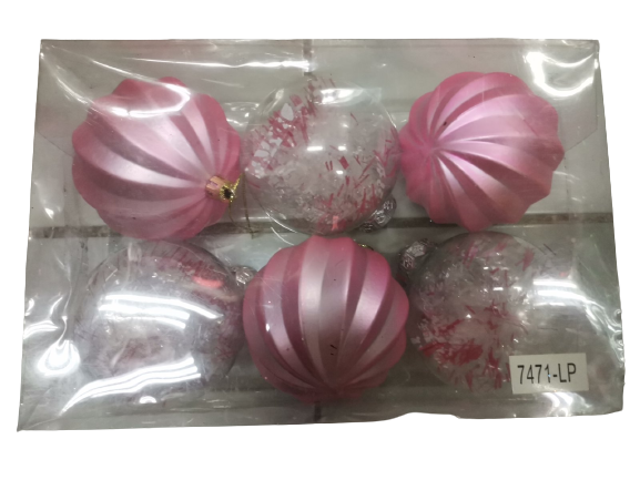 Christmas Balls #7471 (Pack of 6)