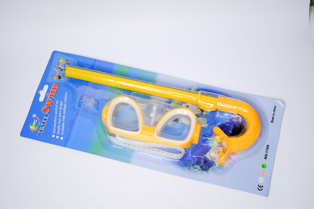 Swimming Goggles with Oxygen Tube