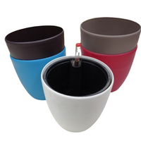Oval Self-Watering Plant Pot