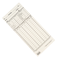 Time Card (Pack of 50)