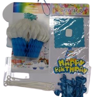 Blue Birthday Set