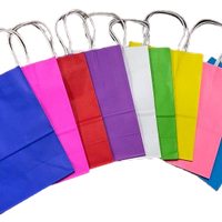 Colored Paper Bags (Pak of 12)