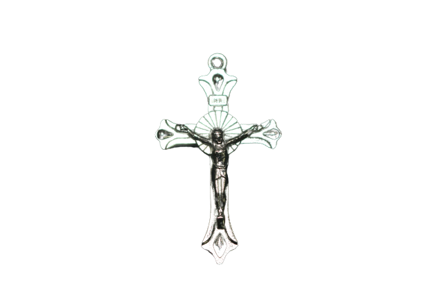 Metal Crucifix Pendant #023 (Pack of 50)