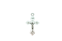 
              Metal Crucifix Pendant #008 (Pack of 50)
            