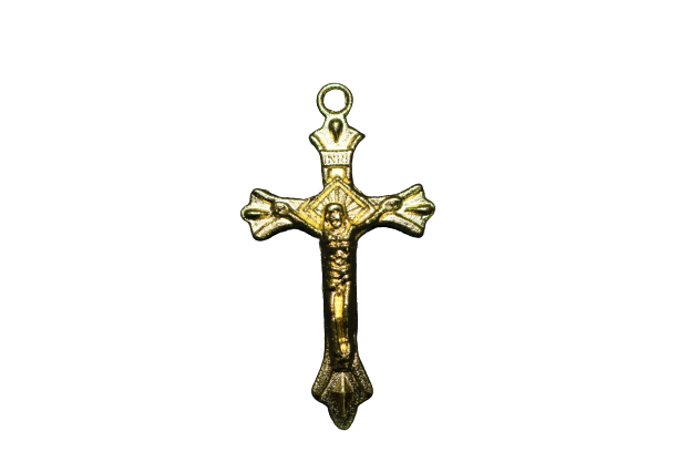 Metal Crucifix Pendant #024 (Pack of 20)