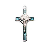 Metal Crucifix Pendant #128 (Pack of 10)