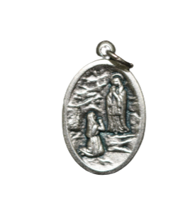 Lourdes St. Bernadette Italy Medal #354 (Minimum of 2 Pieces)