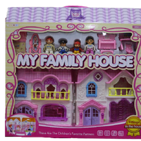 Family Doll House Set