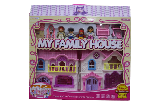 Family Doll House Set