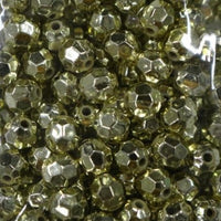 High Quality Vacuum Beads Faceted #6 (20 grams)