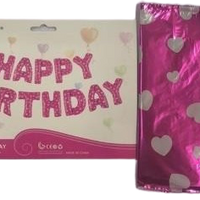 Foil Birthday Balloons Set