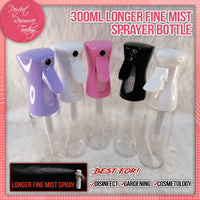 Longer Fine Mist Sprayer Bottle (300 ML)