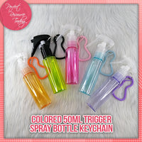 50 ML Trigger Spray Bottle with Keychain (Minimum of 2 Pieces)