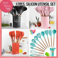 12-in-1 Silicone Kitchen Utensil Set