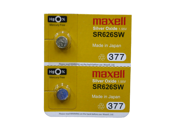 Maxell Silver Oxide Battery (Pack of 2)