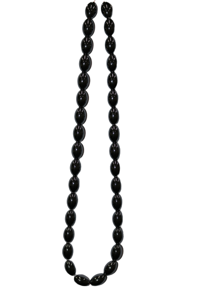 Oval Hematite Necklace