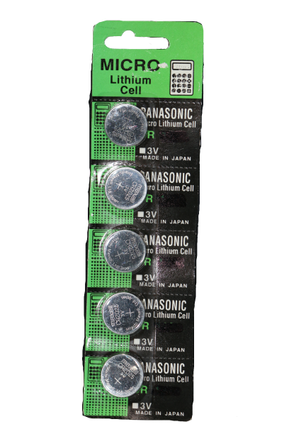 Panasonic Lithium Cell Watch Battery (Pack of 5)