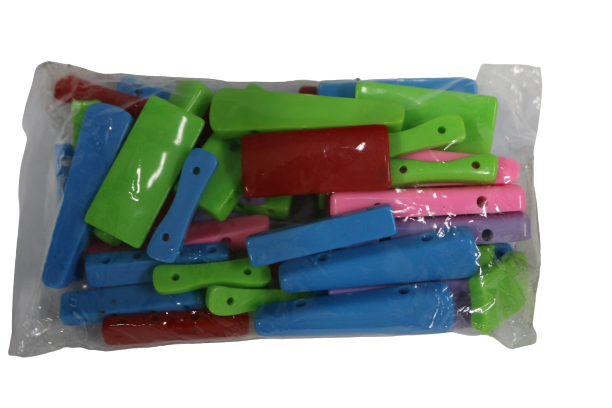 Plastic Beads Rectangular Connector Pack