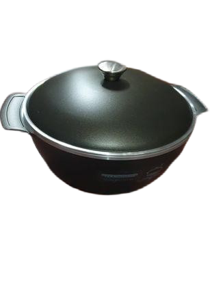 Lyon Induction Casserole Black