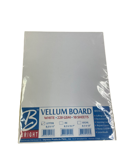 Vellum Board (White)