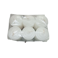 White Vigil Candles (Pack of 6)