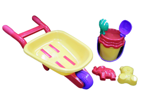 Wheel Barrow Sand Toy Set